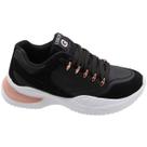 Tênis Casual Chunky Logus Flame Jogging Flatform Robusto Feminino