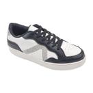 Tenis Casual com Tira Lateral Brilhosa Feminino Foxxion