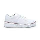 Tênis Casual de Amarrar Masculino Com Desiner Arrojado que Proporcionar Conforto e Durabilidade 40021 Cor Branco Cor:Br