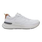Tênis Casual de Couro Masculino Democrata Brad Ultra Light 527101-004 Branco