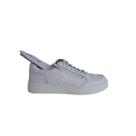 Tênis Casual Feminino Branco em Couro Marina Mello Conforto