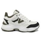 Tênis Casual Feminino Branco Preto Verde Via Marte 158-023-22 Tênis Casual Feminino Branco Preto Verde Via Marte 158-023-22