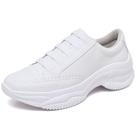Tenis Casual Feminino Chunky Sola Alta Plataforma Confortavel Calce Facil Elastico Palmilha EVA Tamanho:35Cor:BrancoGê Tenis Casual Feminino Chunky Sola Alta Plataforma Confortavel Calce Facil Elastico Palmilha EVA Tamanho:35Cor:BrancoGê