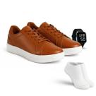 Tênis Casual Feminino Confortável Leve Dia a Dia Estilo Urbano Com Relogio Digital e Meia Tênis Casual Feminino Confortável Leve Dia a Dia Estilo Urbano Com Relogio Digital e Meia