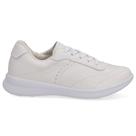 Tênis Casual Feminino Couro Branco Usaflex UD02005 Tênis Casual Feminino Couro Branco Usaflex UD02005
