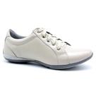 Tênis Casual Feminino Couro Palmilha Gel Básico Dia a Dia Tênis Casual Feminino Couro Palmilha Gel Básico Dia a Dia