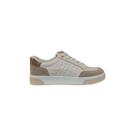 Tênis Casual Feminino Creme em Couro Onça Marina Mello Conforto Tênis Casual Feminino Creme em Couro Onça Marina Mello Conforto