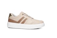 Tenis casual feminino em couro pegada - 211302