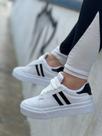 Tênis Casual Feminino Flatform Sola Alta Moda Estilo Tênis Casual Feminino Flatform Sola Alta Moda Estilo