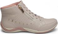 Tênis Casual Feminino Kolosh Bota Calce Fácil Ziper