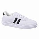 Tênis Casual Feminino Leve e Confortável Para Lazer e trabalho Branco