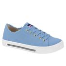 Tênis Casual Feminino Moleca Flatform Original 5667.322 - Jeans - 35