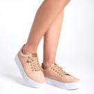 Tenis Casual Feminino Napa Rose Pingente Coracao Tenis Casual Feminino Napa Rose Pingente Coracao