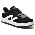 Tênis Casual Feminino Preto Branco Via Marte 069-007-01