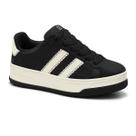Tênis Casual Feminino Ramarim Listras Estilo Urbano Confortável