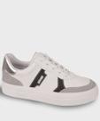 Tênis Casual Feminino Recorte Bebecê Branco-11088