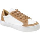 Tênis Casual Feminino Retrocore Clássico Dia a Dia Flatform Moda Confortável Via Angel 8201