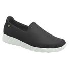 Tênis Casual Feminino Slip On Fabi Preto Branco Piccadilly 970103-34