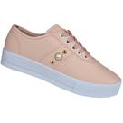 Tênis Casual Feminino Sola Alta Stras Brilho Detalhe Pérola Moda Leila Soares Tênis Casual Feminino Sola Alta Stras Brilho Detalhe Pérola Moda Leila Soares