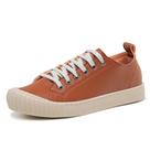 Tenis Casual Flatform Feminino Com Cadarço Palmilha EVA Macia Basico Confortavel