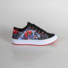 Tênis Casual Infantil Disney Homem Aranha Msp02wisb Preto