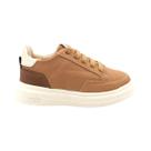 Tênis Casual Infantil Klin Capra Mini Caramelo