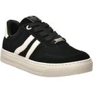 Tênis Casual Listras Lateral Tendência Moda 281-001 Via Marte Preto