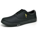 Tênis Casual Lona Masculino Maleável Leve Cano Curto Amarração Cadarços Palmilha EVA Macia Pratico Versátil Cor:Preto+Pr Tênis Casual Lona Masculino Maleável Leve Cano Curto Amarração Cadarços Palmilha EVA Macia Pratico Versátil Cor:Preto+Pr
