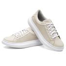 Tênis Casual Masculino Cadarço Liso Conforto Estilo Leve