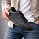 Tênis Casual Masculino Leve Confortável Estilo Moderno Cadarço Solado Borracha Dia a Dia Trabalho Pa Tênis Casual Masculino Leve Confortável Estilo Moderno Cadarço Solado Borracha Dia a Dia Trabalho Pa