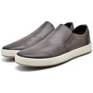 Tênis casual Masculino Slip-on de couro legitimo Tênis casual Masculino Slip-on de couro legitimo