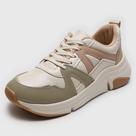 Tênis Casual Modare Sneaker Chunky Feminino Salto Médio Leve