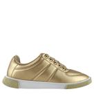 Tênis Casual Moleca Dourado Metalizado Confortável e Estiloso Tênis Casual Moleca Dourado Metalizado Confortável e Estiloso