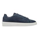 Tênis Casual Oficina Refine Couro Azul Marinho Masculino