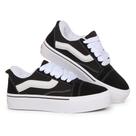 Tênis Casual PLATAFORMA Knw Camurça Macio leve e Confortavel Tênis Casual PLATAFORMA Knw Camurça Macio leve e Confortavel