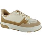 Tênis Casual Plataforma Metalizado Tendência Moda 1455.102 Vizzano Bege