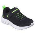 Tênis Casual Skechers Bounder Preto Juvenil - Preto - 28