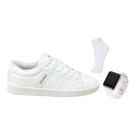 Tênis Casual Star Move Feminino com Meia e Relógio Leve Confortável Original