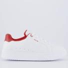 Tênis Chilli Beans Basic Branco e Vermelho
