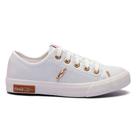 Tênis Coca Cola Miami Eco Feminino Branco/Cobre