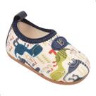 Tênis Confort Baby Menino Neoprene Dino Branco