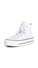 Tênis Converse All Star Chuck Taylor Lift Cano Alto Branco