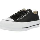 Tênis Converse Chuck Taylor All Star Lift Clean feminino preto Tênis Converse Chuck Taylor All Star Lift Clean feminino preto