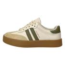 Tenis Cravo &amp Canela Recortes Camurca