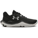 Tênis de Basquete Under Armour Buzzer 2 Preto Prata TAMANHO:44