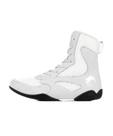 Tênis de Boxe Venum Contender Branco e Cinza Cano Alto