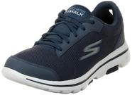 Tênis de caminhada Skechers Gowalk 5 Qualify para homens azul/azul-marinho 8,5
