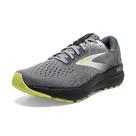 Tênis de Corrida Brooks Ghost 16 Masculino, Primer/Cinza/Limão 8.5M Tênis de Corrida Brooks Ghost 16 Masculino, Primer/Cinza/Limão 8.5M