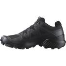 Tênis de corrida de trilha Salomon Speedcross masculinos pretos tamanho 11,5