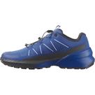 Tênis de corrida de trilha Salomon Speedcross Peak masculinos azuis 7,5 EUA